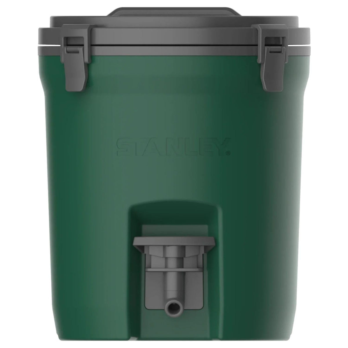 Stanley Adventure The Fast-Flow Water Jug Green 7.5L - Dispensador de agua portátil de flujo rápido con tapa a prueba de fugas, Dispensador stanley para bebidas frias y heladas