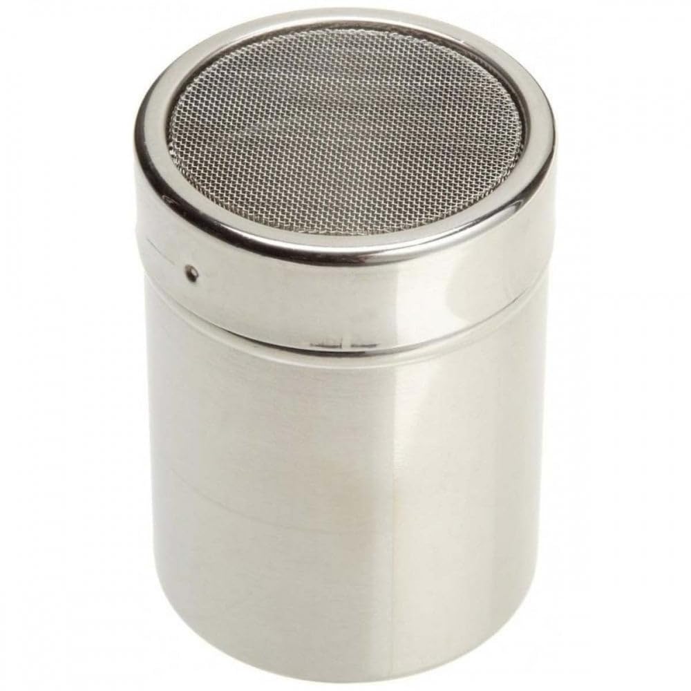 Ateco 1347 - Coctelera de acero inoxidable (capacidad para 4,118.2 ml), Acero, 4-ounce, Fine Mesh, 1