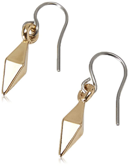Kensie Pendientes chapados en oro "Yolo"