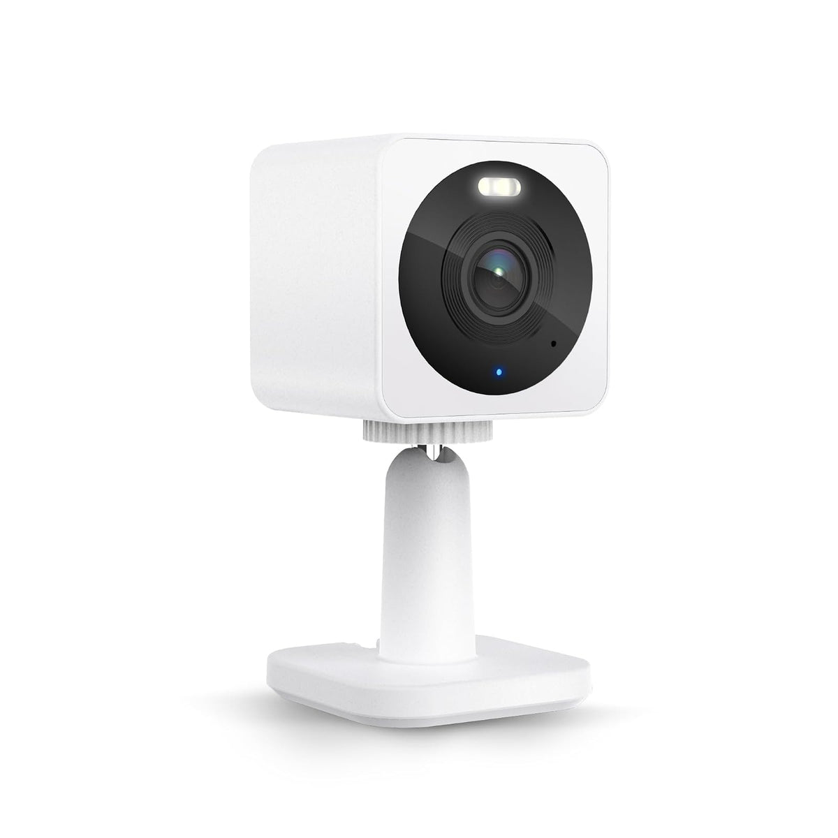 Wyze CAM OG Cámara de Seguridad Exterior e Interior, 1080p Full HD, Visión Nocturna a Color, Foco Incorporado - Blanco