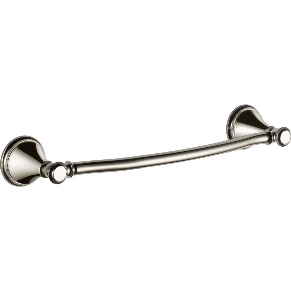 Delta Faucet Cassidy 61 cm toallero de barra doble, 12" Towel Bar, Níquel pulido