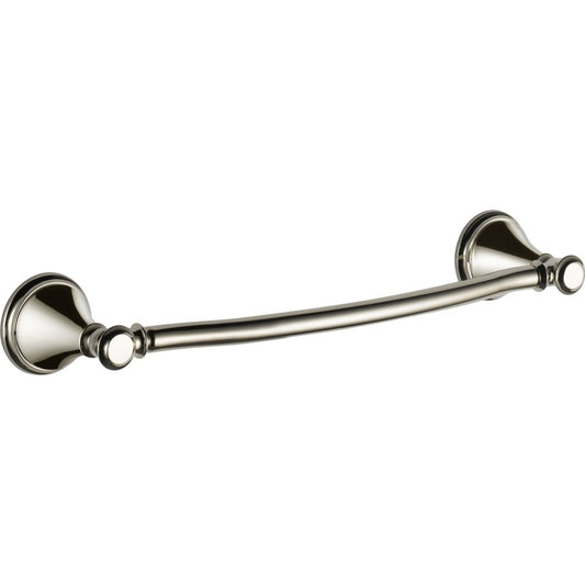 Delta Faucet Cassidy 61 cm toallero de barra doble, 12" Towel Bar, Níquel pulido