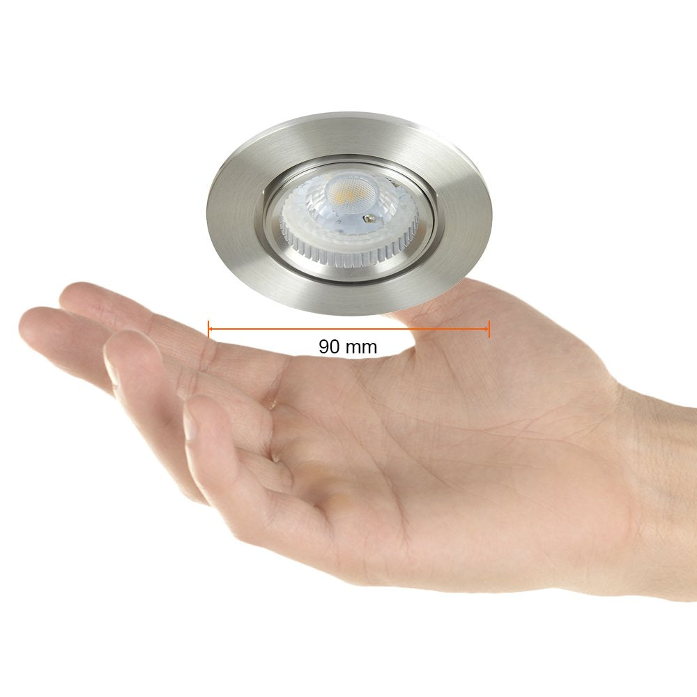 Tecnolite Lámpara para Empotrar, de interior color Satinado YD-610/AL