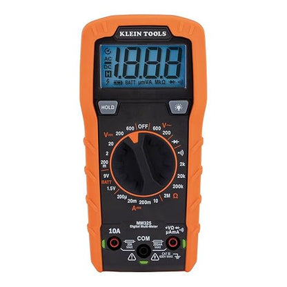 KLEIN TOOLS MM325 | Multímetro Digital | 600 V | Rango Manual | CAT III