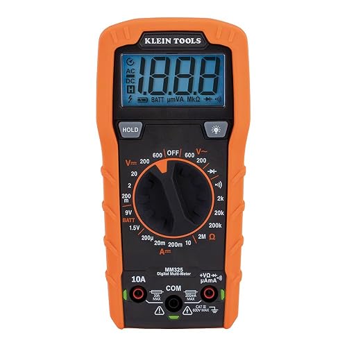 KLEIN TOOLS MM325 | Multímetro Digital | 600 V | Rango Manual | CAT III