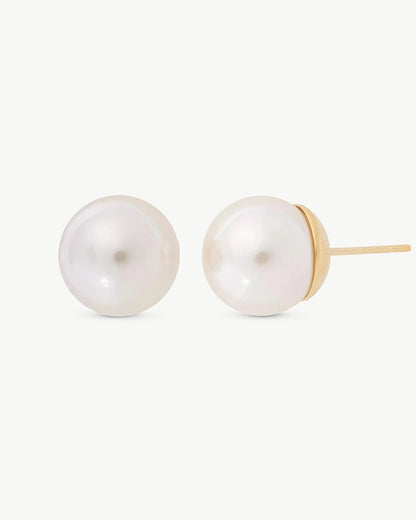 MJ00328.01.1.000.701.1 Majorica Arete para Mujer, color Blanco, 12 mm
