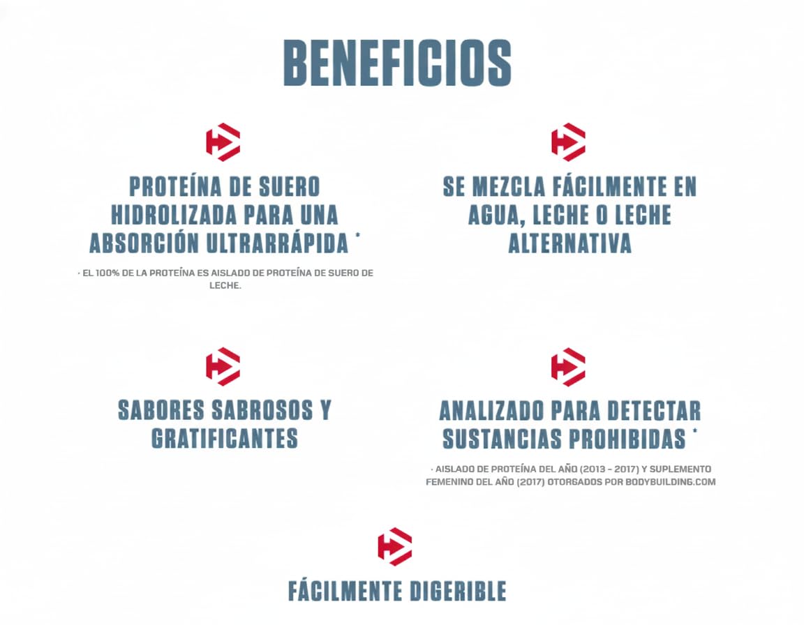 Dymatize ISO100 Proteína Aislada Hidrolizada de Suero Chocolate, 3 libras, 25 gr proteína por porción, Sin Gluten