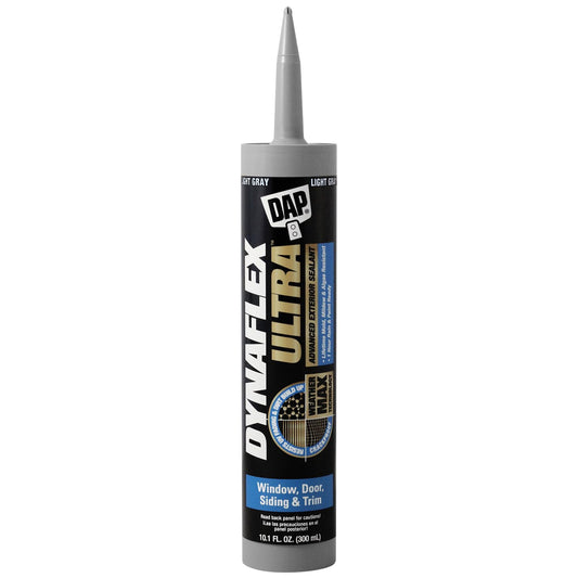 DAP Dynaflex Sellador Ultra Avanzado Exterior, Gris Claro, 10.1 Onzas (7079818219)