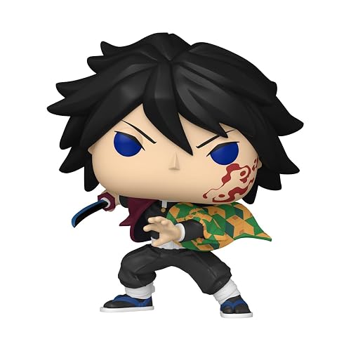 Funko Pop! Animation: Demon Slayer - Giyu | Mercancía Oficial - Figura de Vinilo Coleccionable para Decoración - Regalo de Cumpleaños para Fans