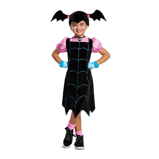 Disguise Disney Vampirina - Disfraz clásico para niña, talla negra, (4-6x)