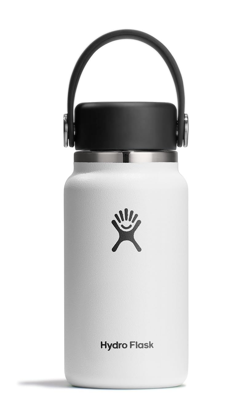Hydro Flask Mini Botella Térmica Micro Hydro 200 ml - Blanco 100Piezas - 0.2 Litros
