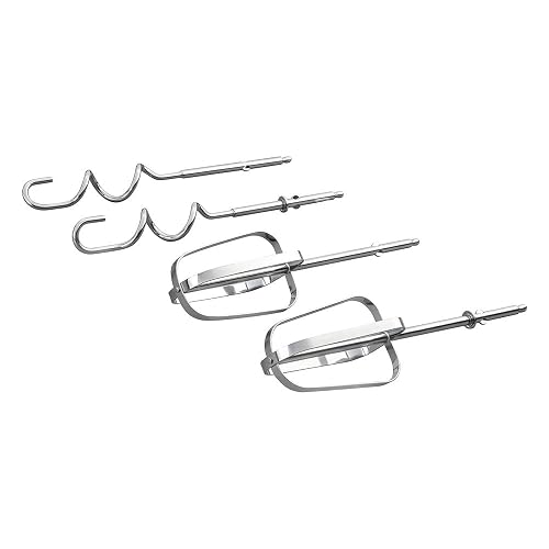 Oster Batidora de mano ® 6 velocidades blanca mango ergonomico FPSTHM3532 | Prepara masas para galletas y merengues, incluye ganchos amasadores, diseño ergonómico, blanco, FPSTHM3532