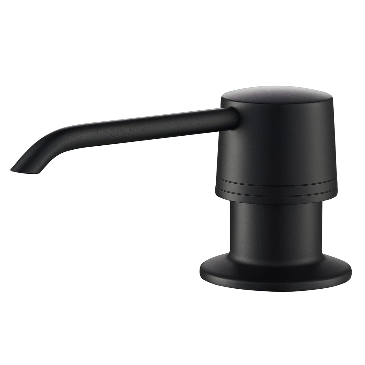 Kraus Dispensador de jabón y loción de Cocina en Negro Mate, KSD-31MB