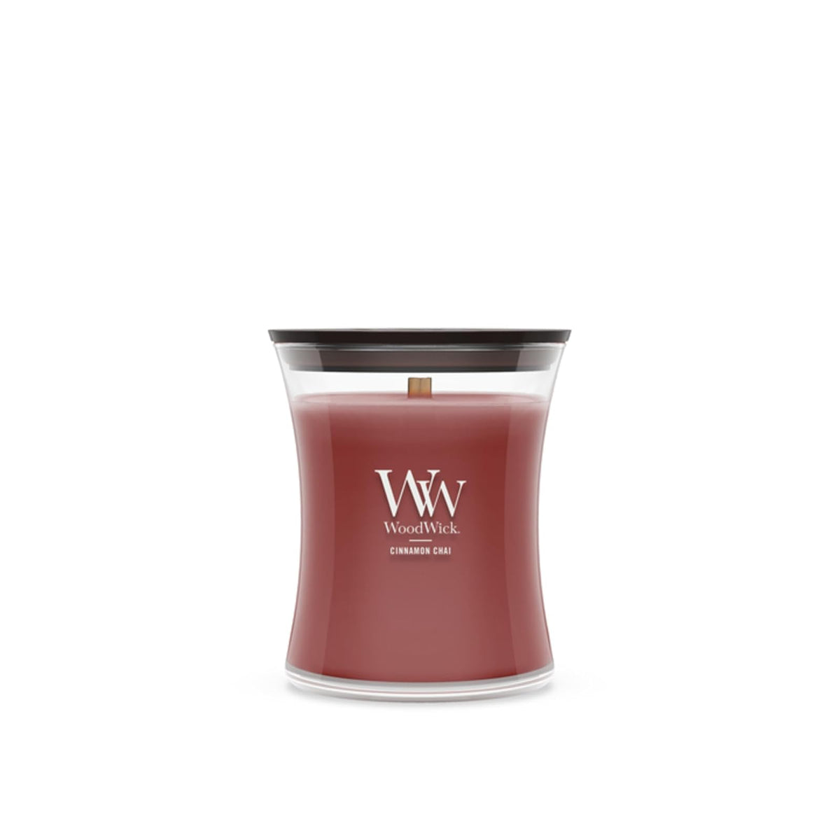 WoodWick Vela Grande Reloj de Arena, Mecha de Madera Crepitante - spice - 295.73 ml (10 oz)