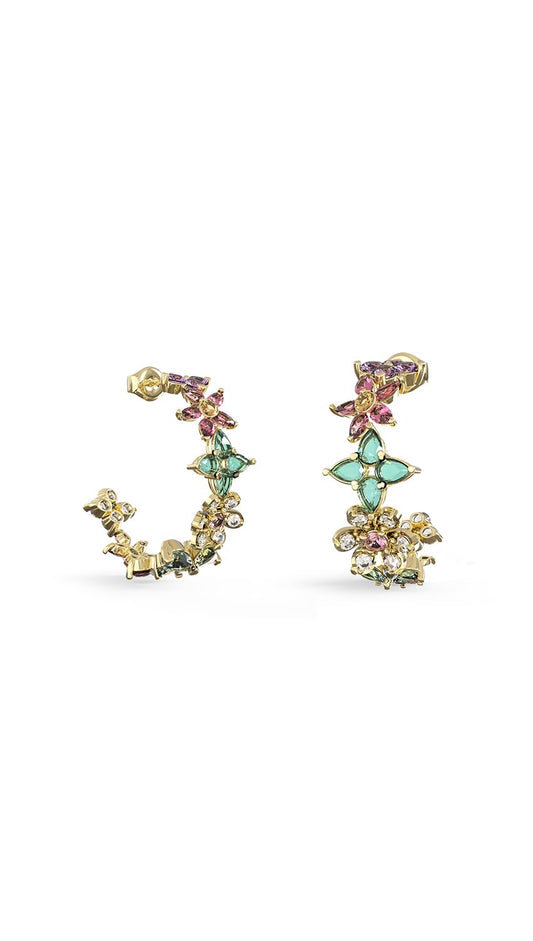 GUESS Aretes para Mujer SECRET GARDEN color Dorado