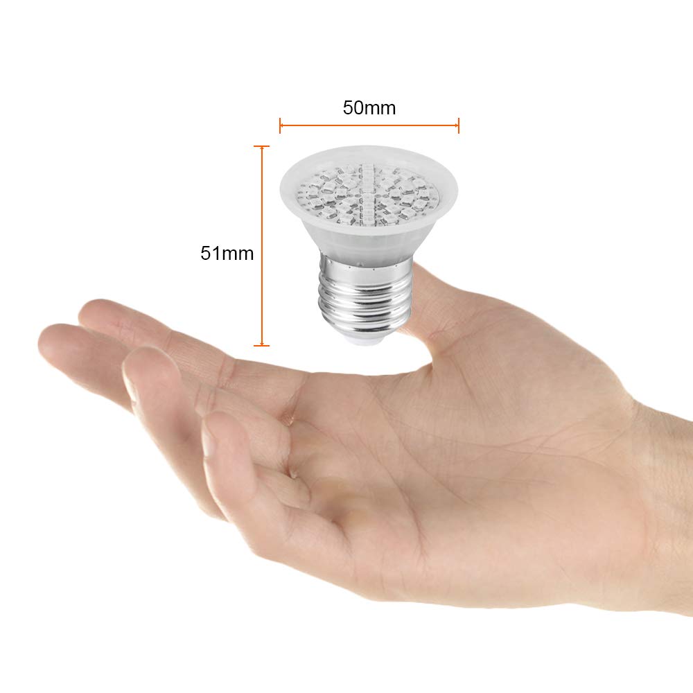 Tecnolite - Foco LED JDR 3 W, Luz Azul, Base E27, No atenuable
