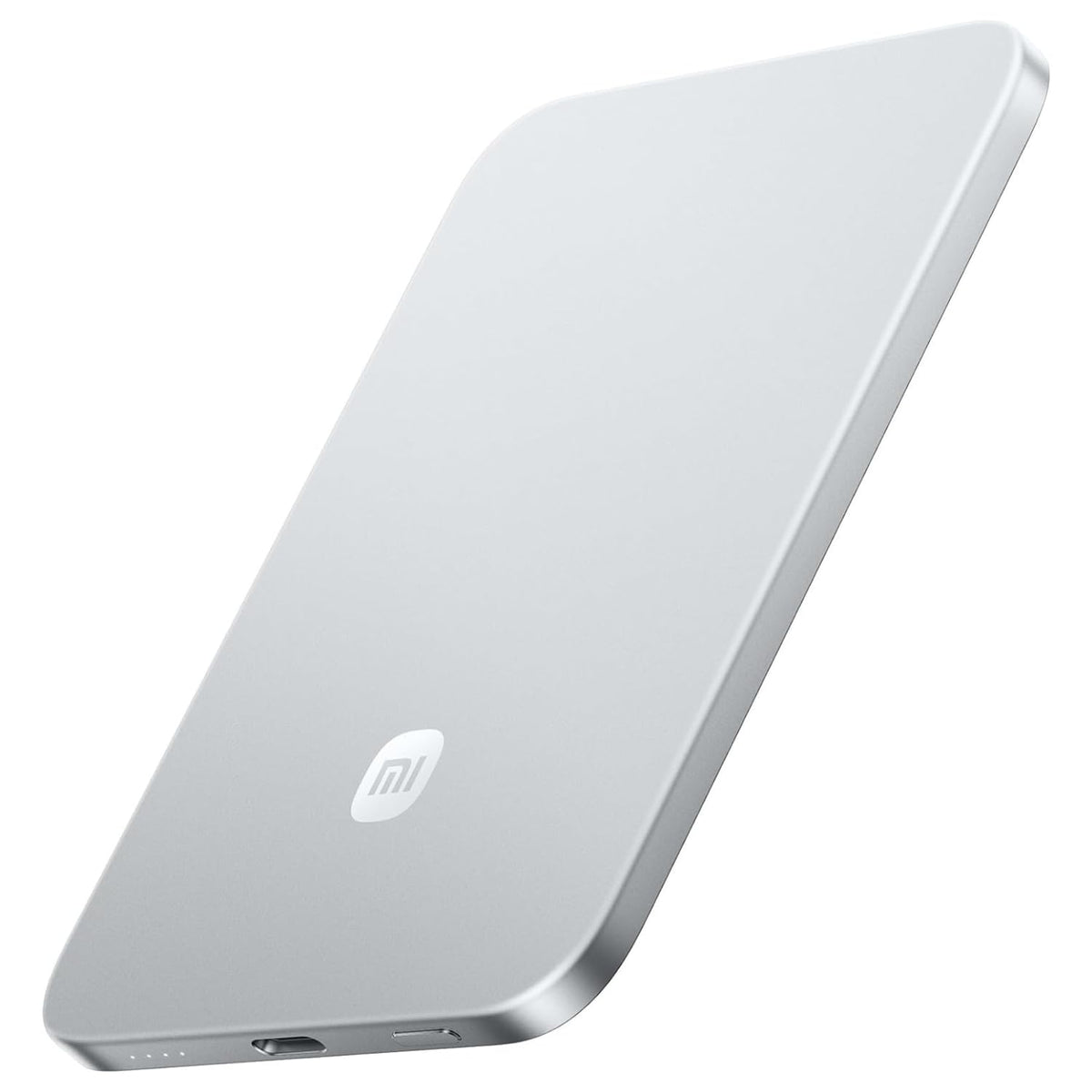 Xiaomi Power Bank Magnético Ultradelgado 5000mAh 15W, Compatible con MagSafe - Glaciar Plata