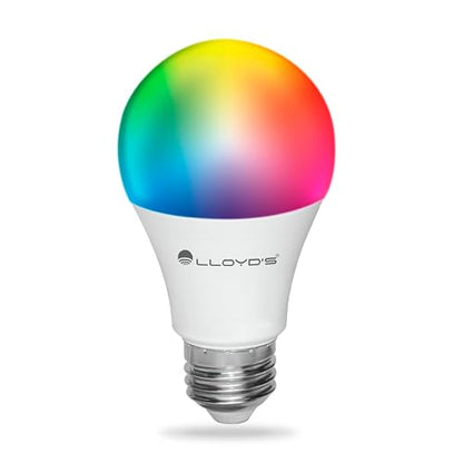 Lloyd's Foco Inteligente WiFi RGB Luz Blanca Regulable Compatible Alexa