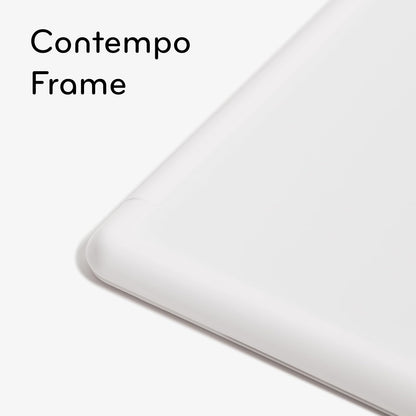 U Brands Contempo - Pizarrón magnético de borrado en seco, pulgadas, armazón blanco, 252U00-04, Sencillo, Blanco, 11 X 14