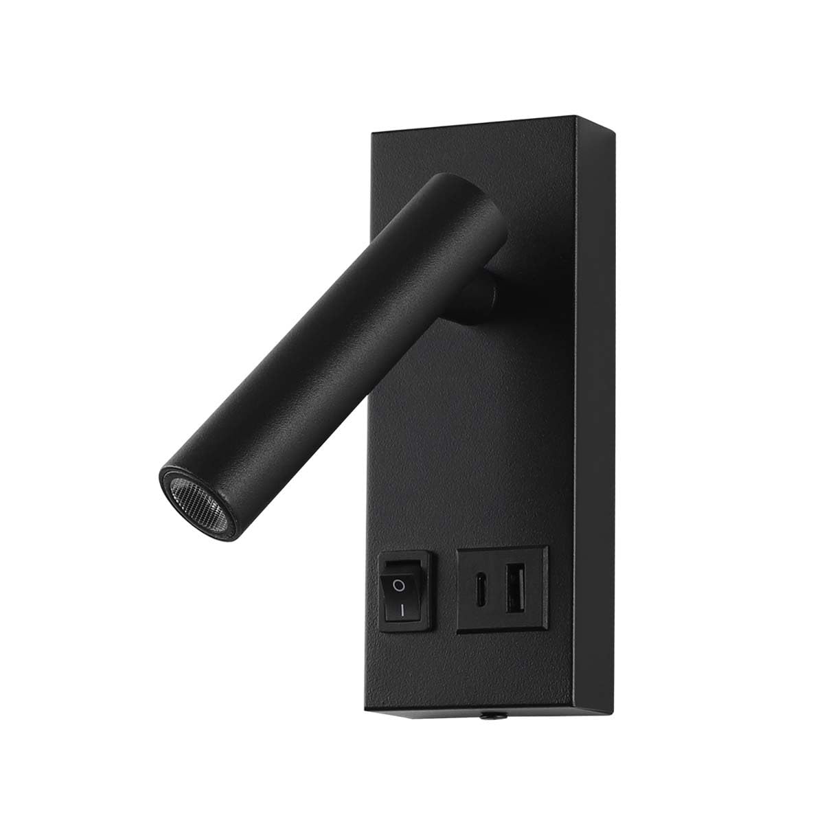 Luminaria LED Artlite Para Lectura con Puerto USB Blanco Frío 6500k, Potencia de 2w, 146 Lúmenes, Aluminio + Hierro, Puedes Direccionar la Iluminación