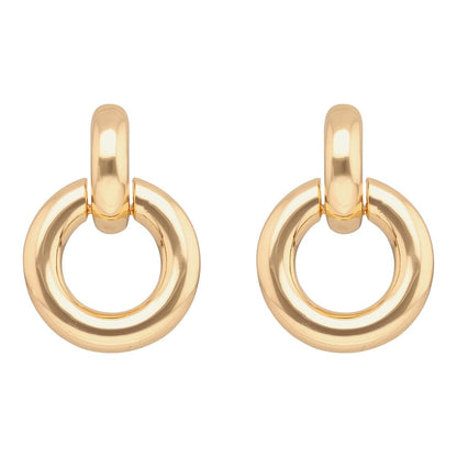 Nine West Aretes Dorado para Mujer