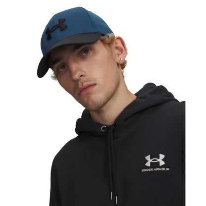 Under Armour Gorra Blitzing Ajustable Sombrero para Hombre - (498) Wham Blue - Black - Black - Talla Única