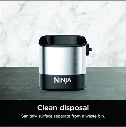 Ninja Luxe - Caja de Café para Espresso, Accesorios para Máquina, Fácil y Sin Ensuciar, Molidos, Base Antideslizante, Barra Extraíble, Capacidad para 10 Discos