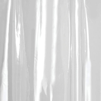 InterDesign - Cortina de Baño de Vinil, Transparente, 72 x 72 (183 cm x 183 cm)