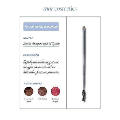 Mar Cosmetics Set de 4 Brochas 2 en 1