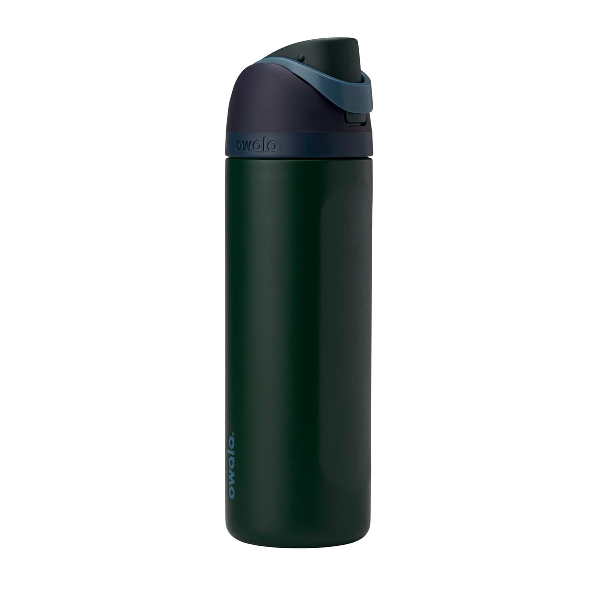 Owala FreeSip Botella de Agua con Popote de Acero Inoxidable, 32-40 oz - Señal perdida - 24 Ounces