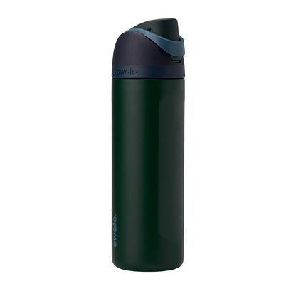 Owala FreeSip Botella de Agua con Popote de Acero Inoxidable, 32-40 oz - Señal perdida - 24 Ounces