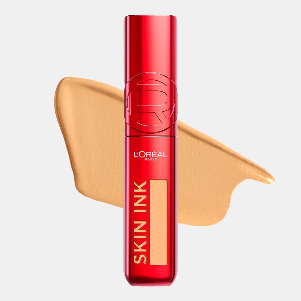 L'Oréal Paris Infallible Skin Ink Base y Corrector 2 en 1, Tono 270, 15 ml | Acabado mate, larga duración hasta por 48h, resistente a transferencias, textura ligera