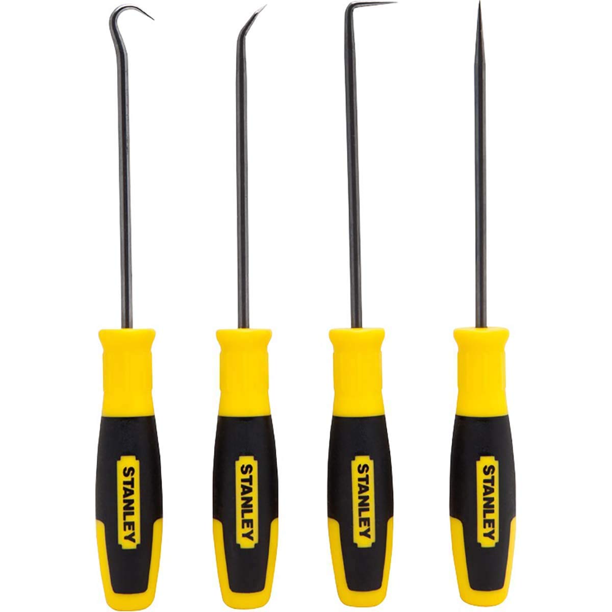 STANLEY Juego de Ganchos, Herramientas Manuales, 4 Piezas, 82-115