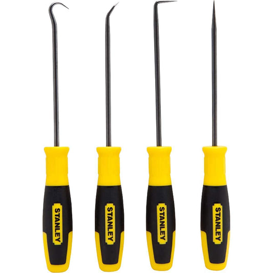 STANLEY Juego de Ganchos, Herramientas Manuales, 4 Piezas, 82-115