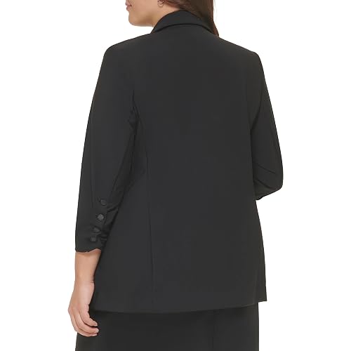 Calvin Klein Pantalón de Traje de Pierna Recta de Ajuste clásico para Mujer