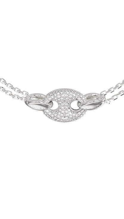 GUESS Pulsera para Mujer MARINA color Plata