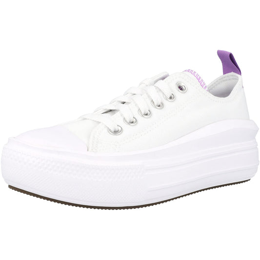 Converse Chuck Taylor® All Star® Move Ox - Canvas Color (Big Kid) Plataforma para Niños
