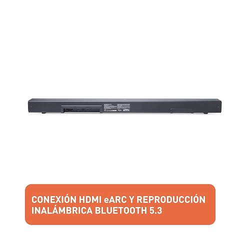 JBL Cinema SB510 Barra de Sonido 3.1 Bluetooth, 200W de Potencia, Dolby Audio, con HDMI eARC - Negro