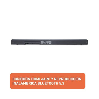 JBL Cinema SB510 Barra de Sonido 3.1 Bluetooth, 200W de Potencia, Dolby Audio, con HDMI eARC - Negro