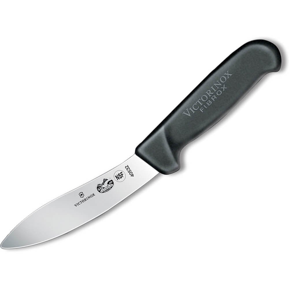 Victorinox Cuchillo para Despellejar Corderos, Fibrox, Negro, 12 cm