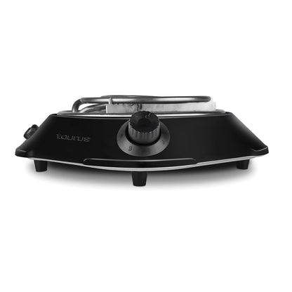 TAURUS ALPHA BLACK| | Termostato de Seguridad Evita Sobre Calentamiento | Control de Temp | Resistencia Aplanada para Mayor Estabilidad | Indicador Luminoso | 700 W