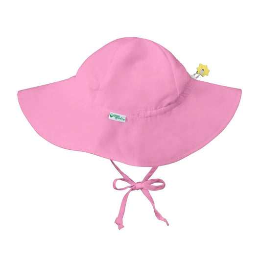 i Play. Sombrero de protección Solar con Visera | Protección Solar UPF 50+ Durante Todo el día para Cabeza, Cuello y Ojos Sombrero para el Sol para Bebé-Niñas