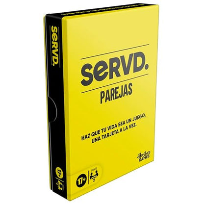 Hasbro Games Juego de Mesa SERVD Parejas