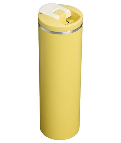 STANLEY Transit - Taza de viaje de café a prueba de fugas, acero inoxidable aislado al aspiradora, se mantiene caliente o frío durante horas, sin BPA, 567 g, narciso