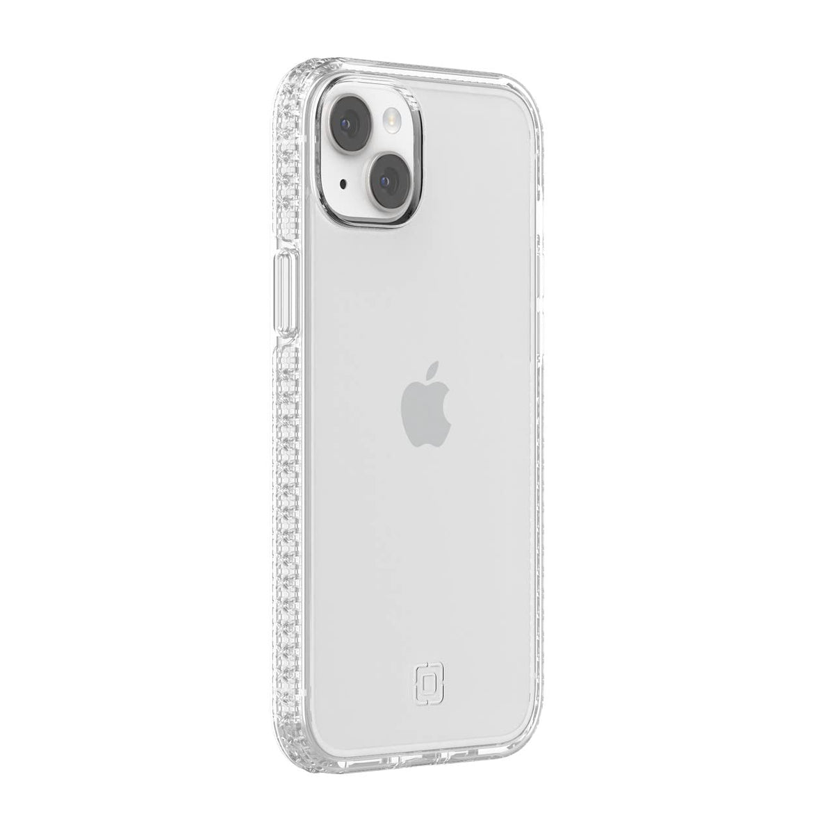 Incipio Grip Funda Compatible con iPhone 14 Plus, Protección Caídas 4.2m, Bisel Elevado, Protección Antimicrobiana - Transparente