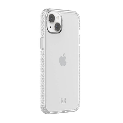 Incipio Grip Funda Compatible con iPhone 14 Plus, Protección Caídas 4.2m, Bisel Elevado, Protección Antimicrobiana - Transparente