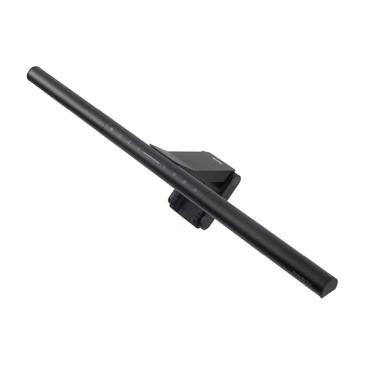 Barra de luz LED BenQ ScreenBar Pro para monitor - Iluminación ultra amplia, cero reflejos en pantalla y cero deslumbramiento, sensor de movimiento, brillo y temperatura de color ajustable, USB-C