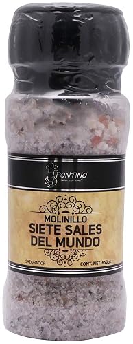Pontino Condimento Siete Sales del Mundo Molinillo, 650 g