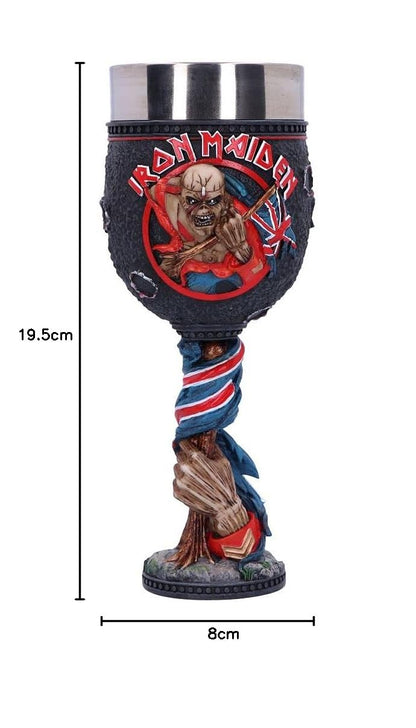 Nemesis Now - Cáliz de Iron Maiden The Trooper con licencia oficial de 19,5 cm