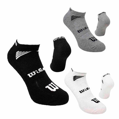 Wilson,Tin para Hombre, Afelpado, Talla de 25-29 cm - Blanco - Gris - Negro - 10